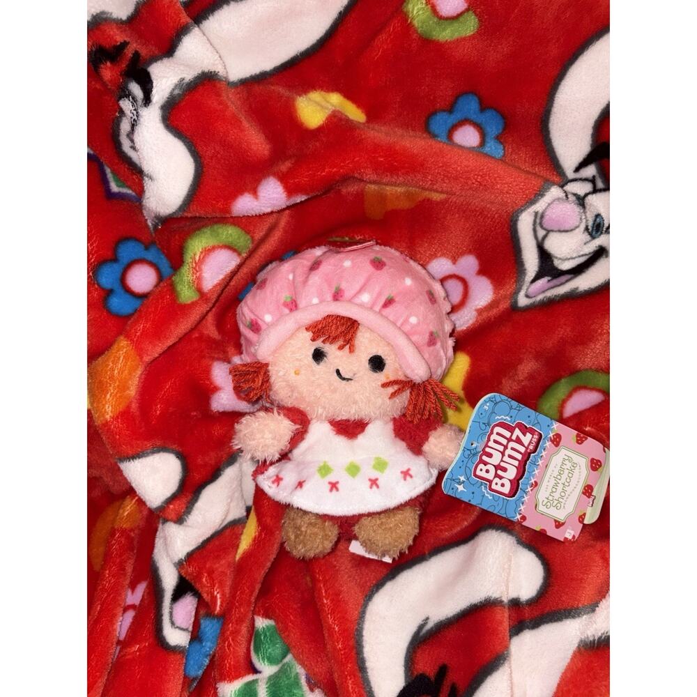 Strawberry Shortcake BumBumz Easter Plush 4.5" Mini Plush NEW RARE QUICK SHIP